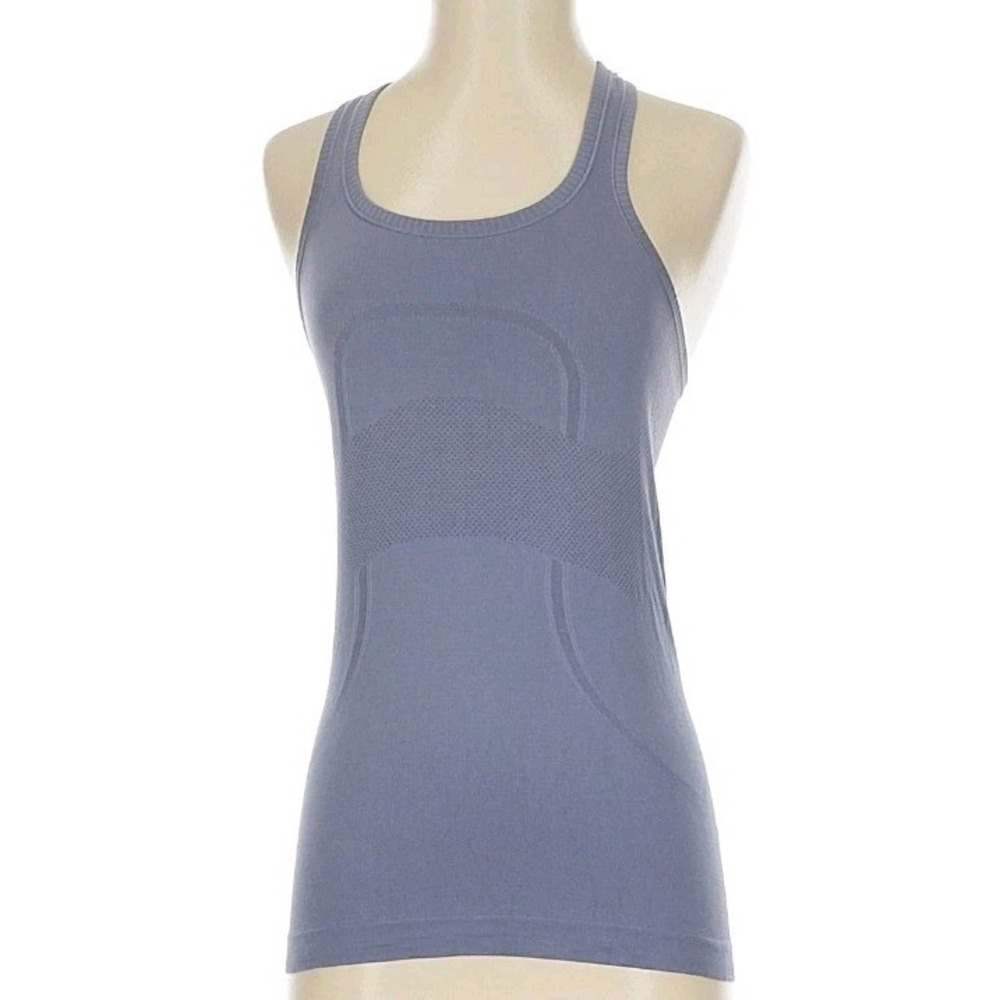 Lululemon Stripes Women's 4 Swiftly Tech Racerback Tank Top Running Gym